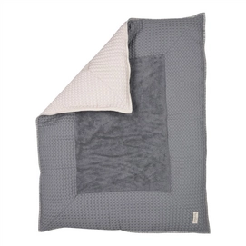 Boxkleed Koeka Amsterdam Steel Grey Pebble (75 x 95 cm)
