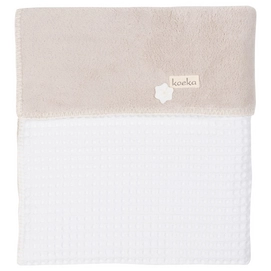 Babydeken Koeka Teddystof Oslo White Pebble
