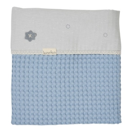 Babydeken Koeka Love Me Sweet Soft Blue