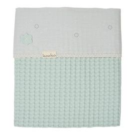 Babydeken Koeka Love Me Sweet Misty Mint