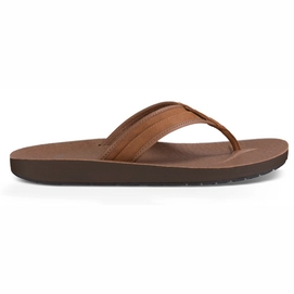 Teva Men Azure Flip Leather Brown