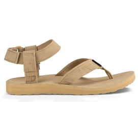 Teva Women Original Sandal Leather Fringe Brown