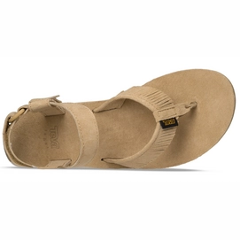 Teva Women Original Sandal Leather Fringe Brown