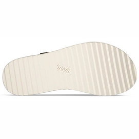 Teva Women Flatform Universal Mirrored Metallic Silver