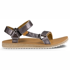 Teva Women Original Universal Mirrored Metallic Pewter