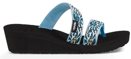 Teva Women Mush Mandalyn Wedge Loma Lucia Multi Blue