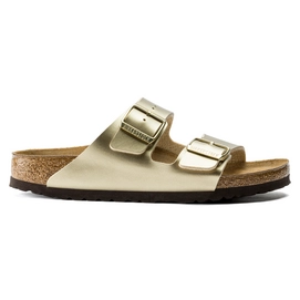 Slipper Birkenstock Women Arizona Birko-Flor Gold Regular