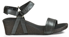 Teva Women Ysidro Stitch Wedge   Metallic Gunmetal