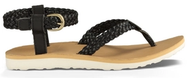 Teva Women Original Sandal Leather Braid Black