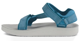 Teva Women Original Universal Premier Leather Ceramic Blue