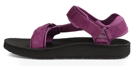 Teva Women Original Universal Premier Leather Dark Purple