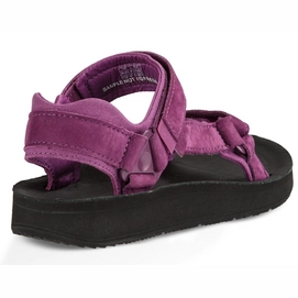 Teva Women Original Universal Premier Leather Dark Purple