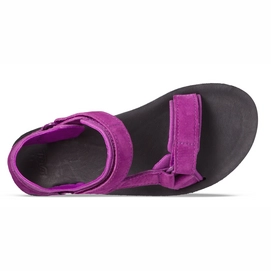 Teva Women Original Universal Premier Leather Dark Purple