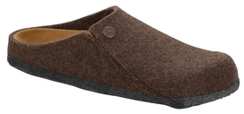 Pantoffel Birkenstock Zermat Soft Footbed Wool Felt Mocha Regular Herren