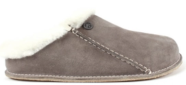 Pantoffel Birkenstock Women Zermatt Veloursleer Concrete Gray Narrow