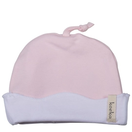 Babymuts Koeka Jip Baby Pink White