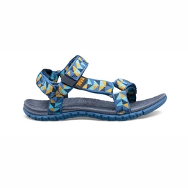 Sandales Teva Toddler Hurricane 3 Ciment Squares Blue Mist