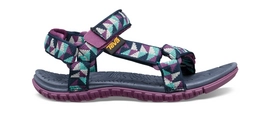 Teva Youth Hurricane 3 Ciment Squares Gloxinia