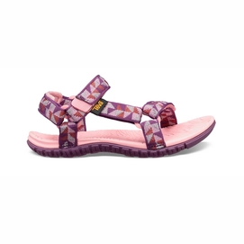 Teva Hurricane 3 Ciment Squares Metallic Pink Kinder