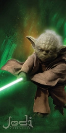 Serviette de Plage Star Wars Yoda