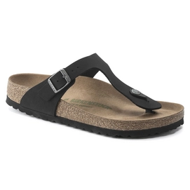 Hausschuhe Birkenstock Gizeh BFBC Earthy Vegan Unisex Black Regular