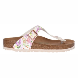 Slipper Birkenstock Gizeh Vegan Summer Floral Rose Regular Damen