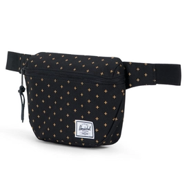 Heuptas Herschel Supply Co. Fifteen Black Gridlock Gold