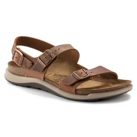 Slipper Birkenstock Women Sierra CT FL Artic Old Ginger Brown Narrow