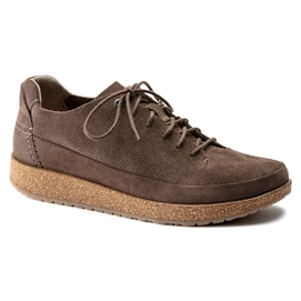 Schnürschuhe Birkenstock Honnef Light Perf Suede LEVE Unisex Gray Taupe Narrow