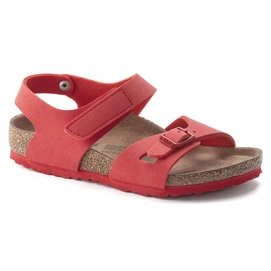 Sandaal Birkenstock Kids Colorado Vegan Birko-Flor Nubuck Active Red Narrow