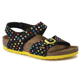 Sandaal Birkenstock Kids Colorado Mico Fibre Digital Dots Black Narrow