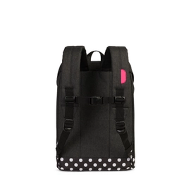Rugzak Herschel Supply Co. Retreat Youth Black Polka Dot Fandango Pink