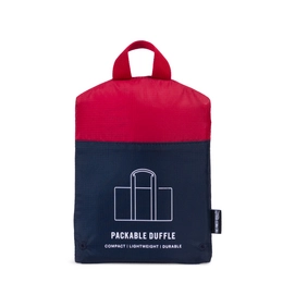 Reistas Herschel Supply Co. Packables Duffle Navy/Red