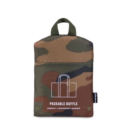 Reistas Herschel Supply Co. Packables Duffle Woodland Camo