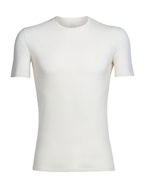 Funktionsunterhemd Icebreaker Anatomica SS Crewe Snow Herren