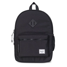 Rucksack Herschel Supply Co. Heritage Youth Black Black Rubber Kinder
