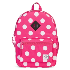Rugzak Herschel Supply Co. Heritage Youth Polka Dot Fandango Pink