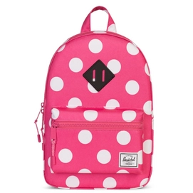 Rugzak Herschel Supply Co. Heritage Kids Polka Dot Fandango Pink