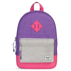 Rugzak Herschel Supply Co. Heritage Kids Deep Lavender Light Grey Fandango Pink