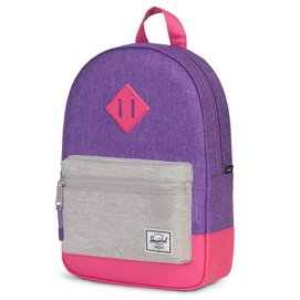 Rugzak Herschel Supply Co. Heritage Kids Deep Lavender Light Grey Fandango Pink