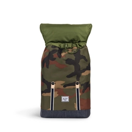 Rugzak Herschel Supply Co. Offset Retreat Mid-Volume Woodland Camo Dark Denim