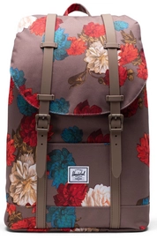 Rucksack Herschel Supply Co. Retreat Mid-Volume Vintage Floral Pine Bark