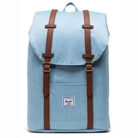 Rucksack Herschel Supply Co. Retreat Mid-Volume Light Denim Crosshatch Blau