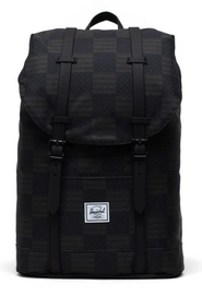 Rucksack Herschel Supply Co. Retreat Mid-Volume Black Checkered Textile