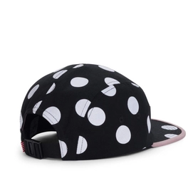 Pet Herschel Supply Co. Headwear Glendale Black White polka Dot Ash Rose