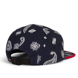 Pet Herschel Supply Co. Headwear Glendale Peacoat Paisley Bandana Red