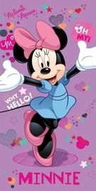Strandtuch Disney Minnie Mouse Purple