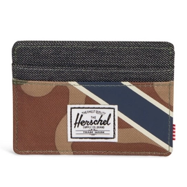 Portemonnee Herschel Supply Co. Offset Charlie Woodland Camo Silver Green