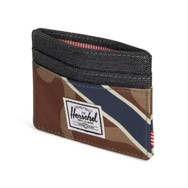 Portemonnee Herschel Supply Co. Offset Charlie Woodland Camo Silver Green