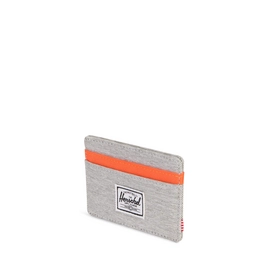 Portemonnee Herschel Supply Co. Charlie Light Grey Vermillion Orange